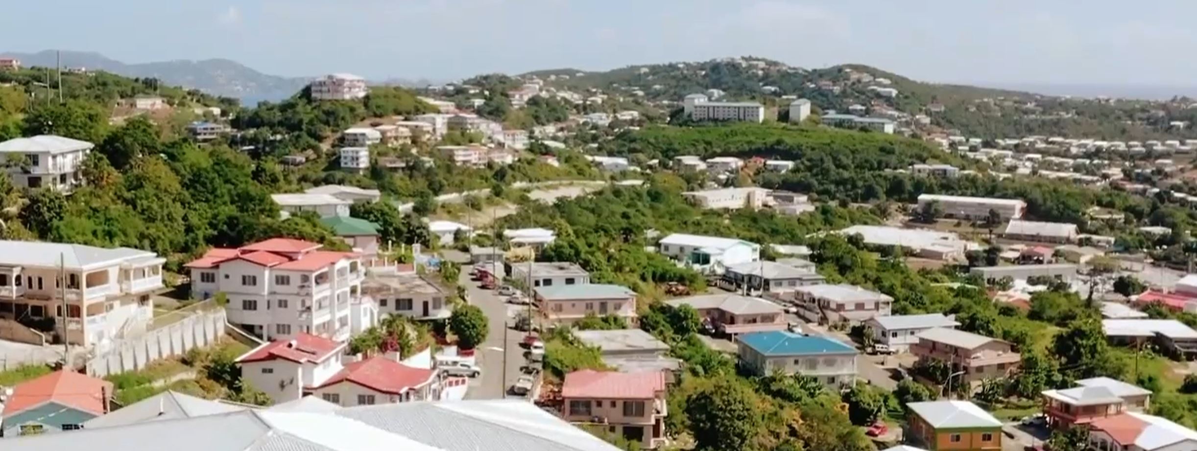 Island residential property with solar potential